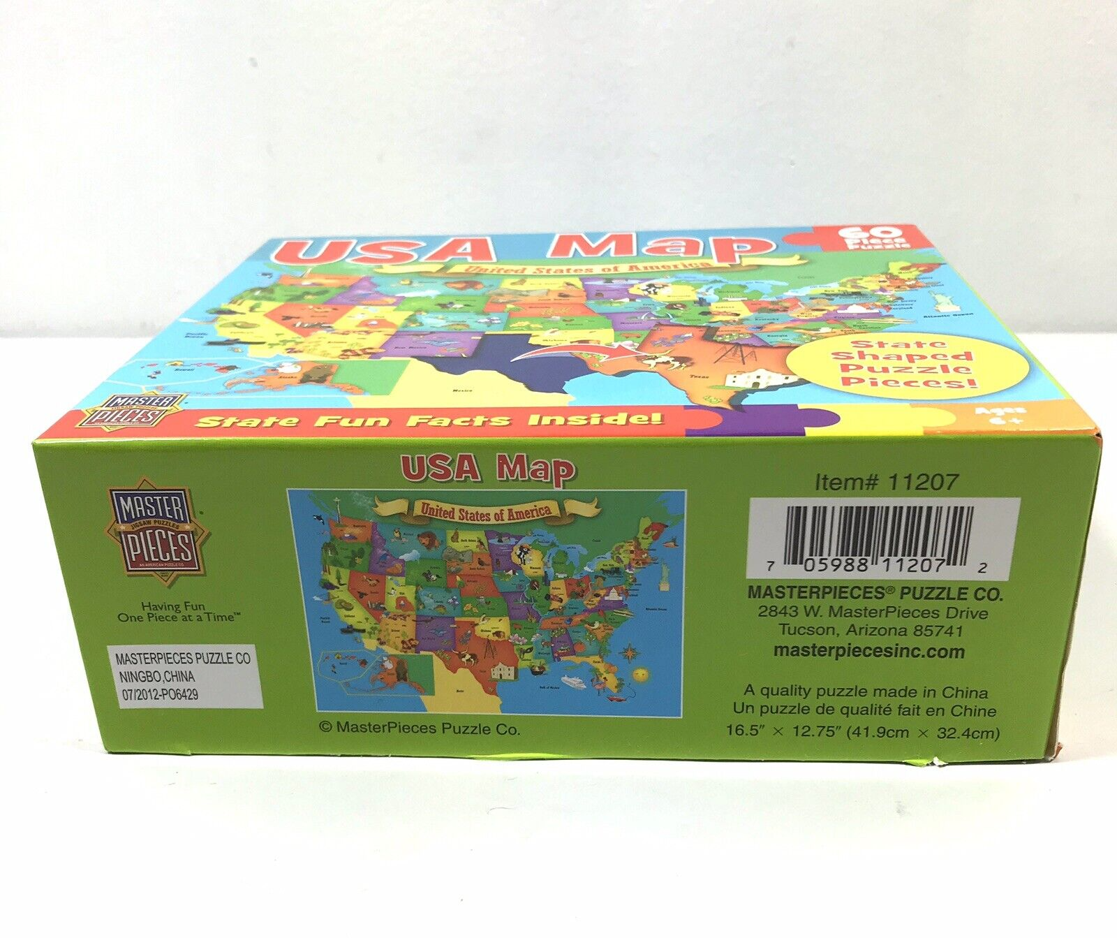  MasterPieces 44 Piece Jigsaw Puzzle for Kids - USA Map