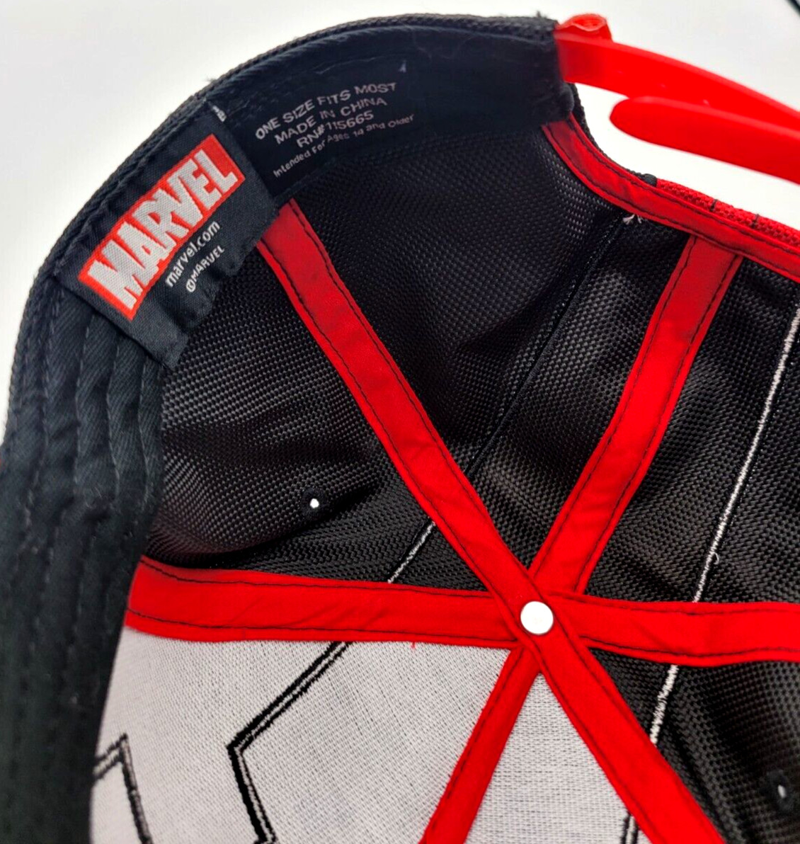 MARVEL DEADPOOL HAT SNAP BACK MARVEL ONE SIZE FIT… - image 6