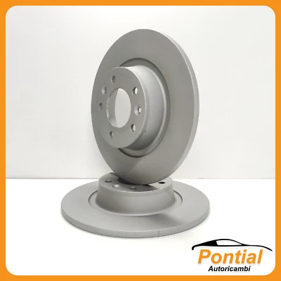 Metelli Paire De Disques De Frein Arrière Peugeot 407 Coupé Cod. 23-1340C - Photo 1/3