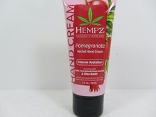 HEMPZ POMEGRANATE INTENSE HYDRATING HERBAL HAND CREAM 3 fl. oz