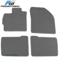 For 10-11 Toyota Prius Car Floor Mats Liner Front Rear Nylon Gray Carpet 4PC