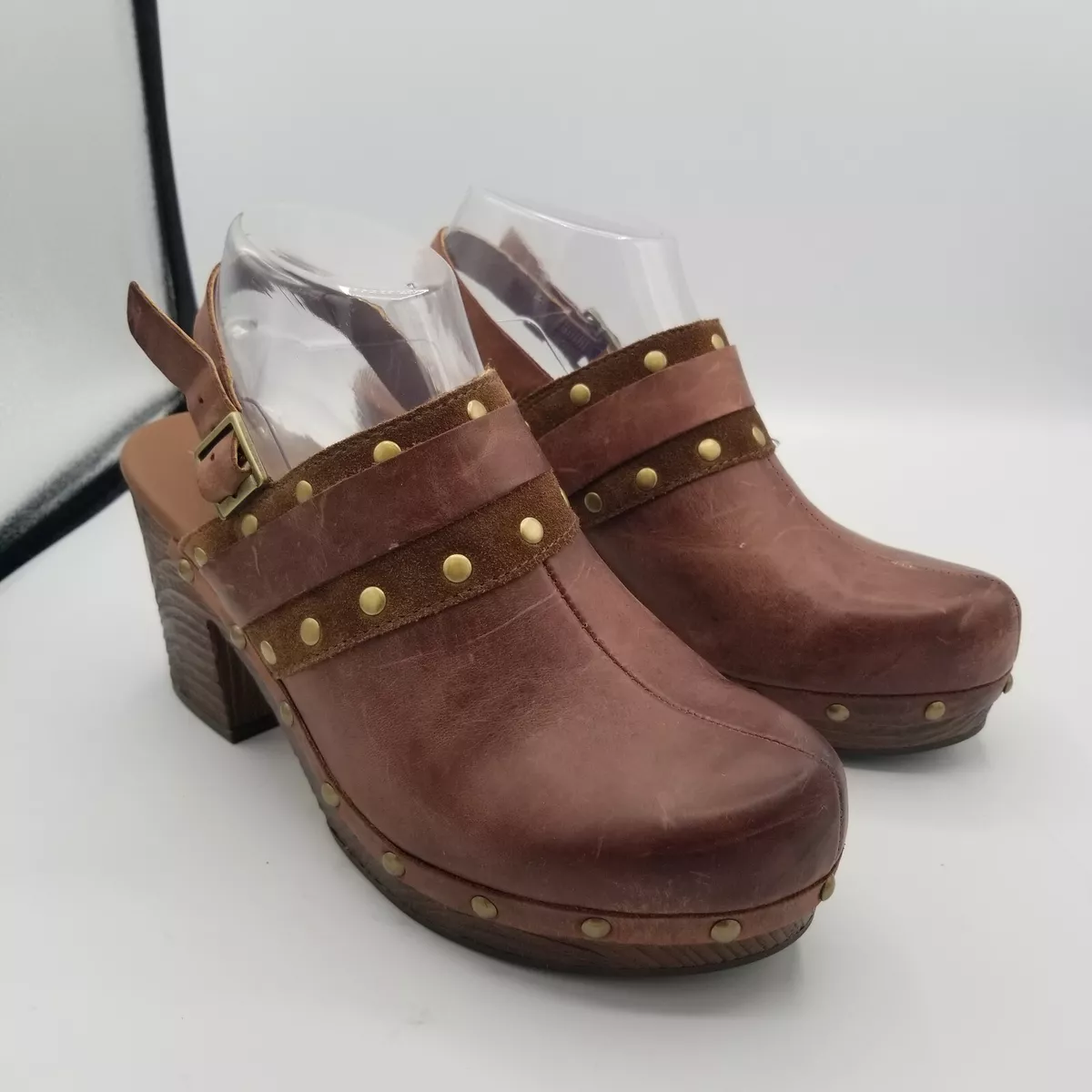 Korks melrosa clog heel clearance