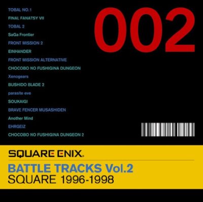 Audio CD Square Enix Battle Tracks  Vol.2  Square 1996-1998