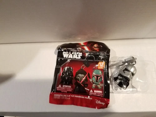 Star Wars Character Bag Clip Keychain Captain Phasma TFA TLJ Disney