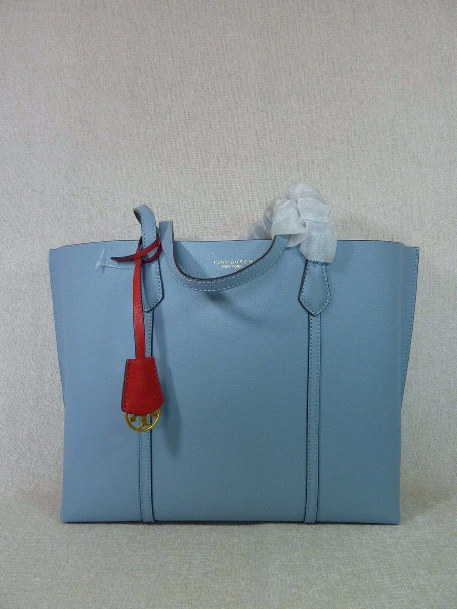 Totes bags Tory Burch - Perry triple compartment light blue tote