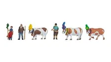 HO Scale People - 15720 - Alpine Cattle drive