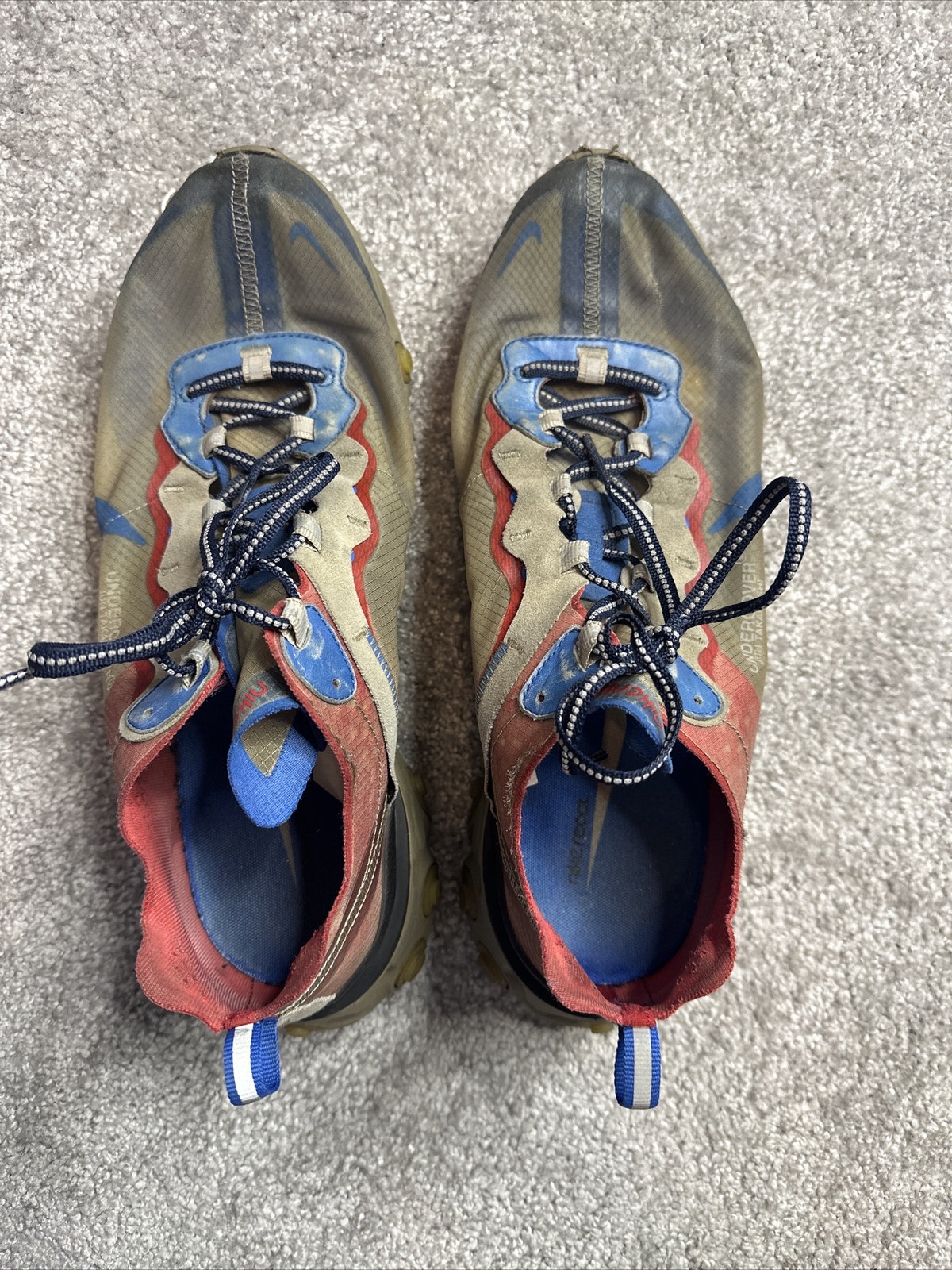 Nike React Element 87 Undercover Beige Chalk BQ27… - image 5