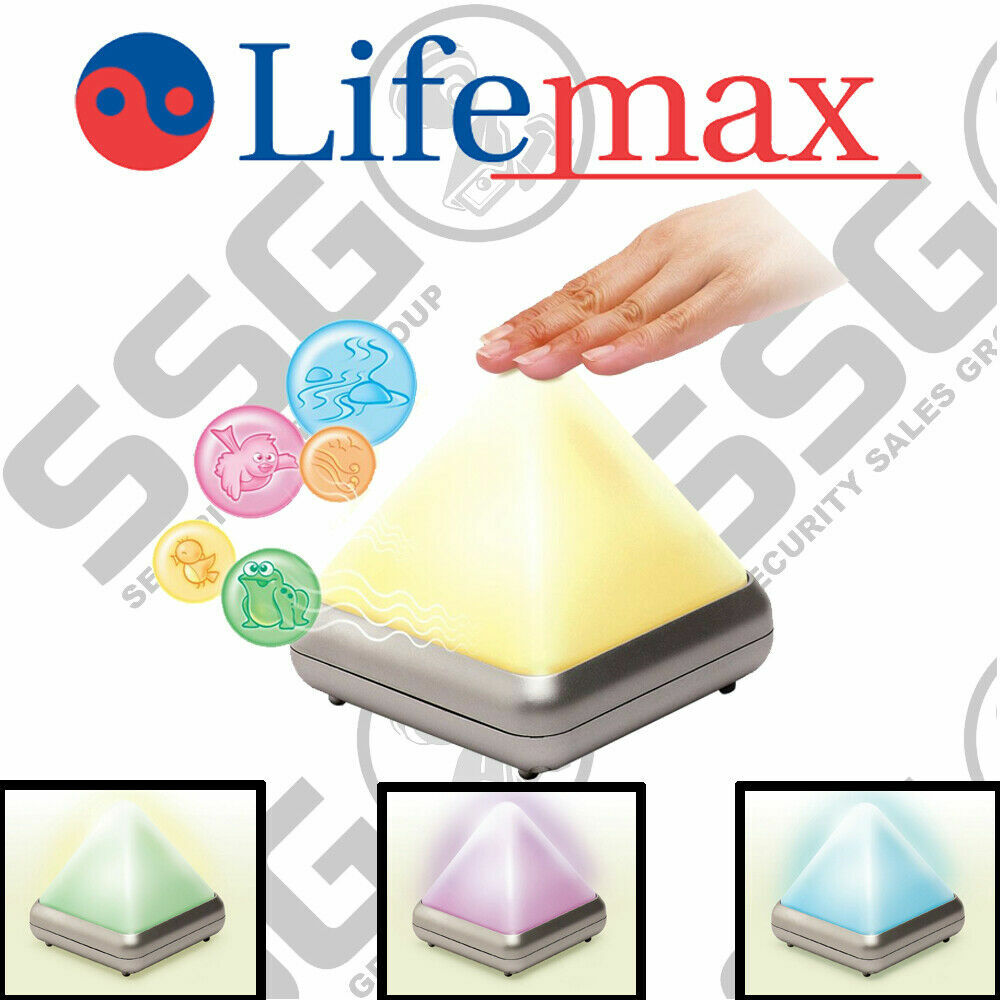 Soothing Sounds Pyramid Mood Light to Help Relax and Wind Down After a Long Day