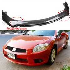 For Mitsubishi Eclipse Carbon Fiber Style Front Bumper Lip Chin Spoiler Body Kit