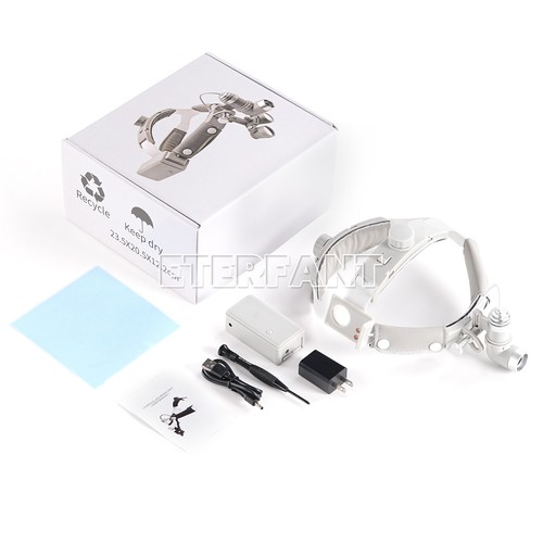 Dental 10W LED Stirnband Stirnlicht gutes Licht Spot HNO spezifische Stirnlampe - Bild 16 von 16