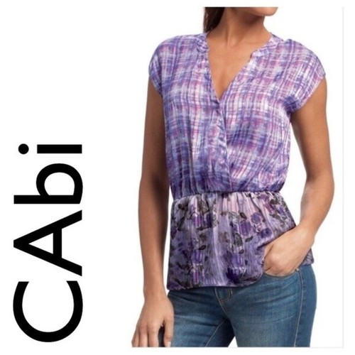 cabi peplum blouse