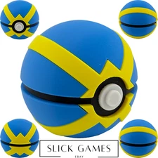 Quick Ball Poke Ball | 3D Printed | Poke Ball Collection, Pokémon Fan Art