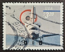 US Stamp Scott 3261 - 1998 - Space Shuttle - 3.20 - Priority Mail - Used