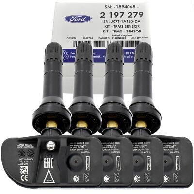 4X RDKS TPMS-Sensor Reifendrucksensor 2197279 FORD PUMA KUGA MK2 EXPLORER VI MK6