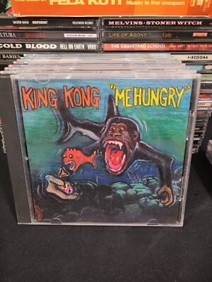 KING KONG Me Hungry (CD 1995 Drag City Records)  *BROKEN CASE