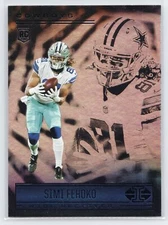 Simi Fehoko - 2021 Panini Illusions - Base #100 - Rookie - Dallas Cowboys