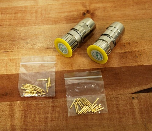 RDE Connectors & Cables UC-17S1N8A80DU-1KS Female Plug, Lot of 2 - NEW
