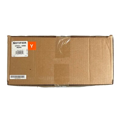 Notifier CPU2-640E Central Processing Units for use with NFS2-640 240 VAC
