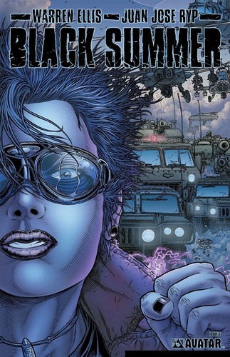 Ryp BLACK SUMMER 5 pg 12 ARTEMIS - ZOE JUMP - ATLAS - ANGEL ONE BY WARREN ELLIS - Picture 3 of 3