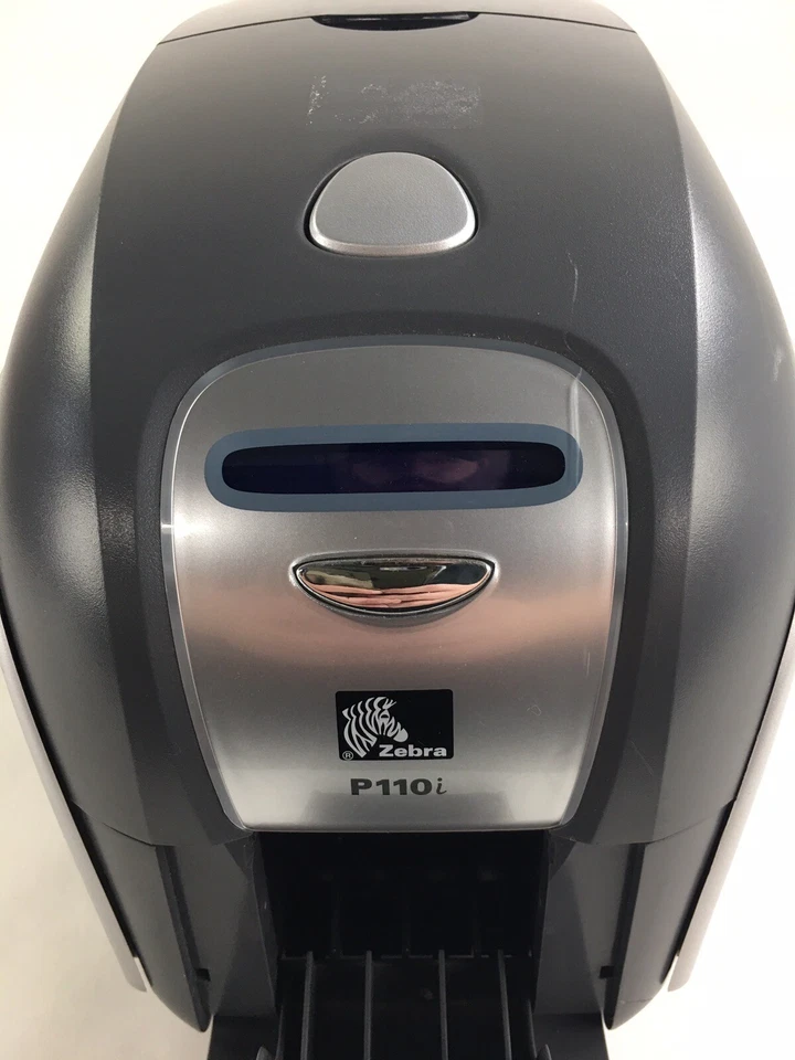 Zebra P110i Thermal Single-Sided Direct Card Printer Needs Printhead Tested - Image 4 of 4