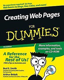 Creating Web Pages for Dummies, w. CD-ROM (For Dummies (... | Buch | Zustand gut