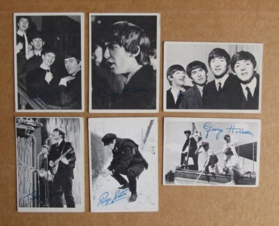 1964 TOPPS BEATLES B&W 1ST 2ND & 3RD SERIES CARD SINGLES U-PICK UPDATED 6/1