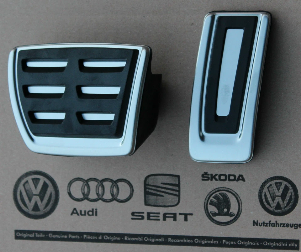 original VW Golf 8 Pedale GTI 5H Pedalset Pedalkappen GTD R-Line pedal pads caps - Bild 1 von 1
