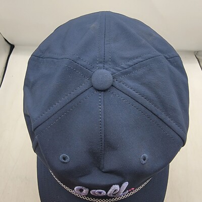 Adidas Womens Blue 5 Panel Golf Script Hat Cap Athletic Outdoors Casual Comfort Adidas Womens Blue 5 Panel Golf Script Hat Cap Athletic  main image 2