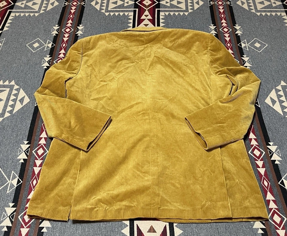 Chaqueta de pana Brooks Brothers 46R dorada Norfolk Regent BR Foto 2 de 4