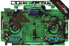 Pioneer XDJ-RX Skin Camo Green Protective Decal StyleFlip Skins