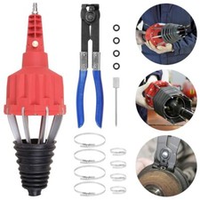 ACHSMANSCHETTEN DRUCKLUFT SPREIZER 8 SCHELLEN KLEMMSCHELLEN FALTENBALG MIT ZANGE