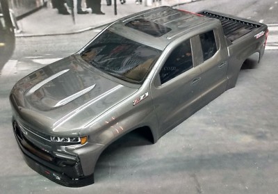 Silverado Z71 Trail Boss Custom Painted RC Body 1/10 WB 10.6