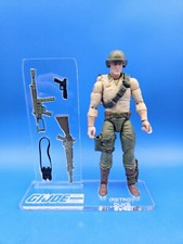 G.I Joe Classified Duke  Retro       Acrylic Base Set       NO Toy Included