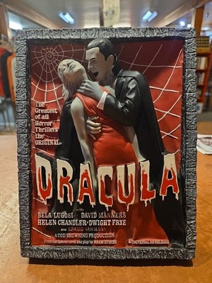 Dracula Code 3 Collectibles 3D Cold Cast Relief From Original Movie Poster Art
