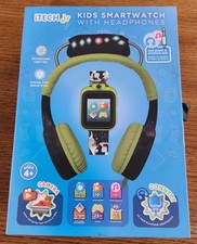 PlayZoom Kids Smartwatch with Headphones Green Astronaut iTech Jr.