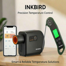 INKBIRD Meat Thermometer 0.5s Untra-Fast Read Smoker BBQ Controller Combo Grill