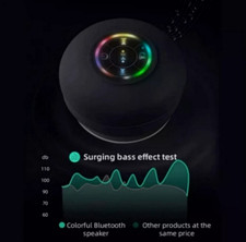 Waterproof Bluetooth Wireless Shower Speaker Bathroom Speaker LED Light  /