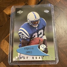 1999 Edge Odyssey First Quarter #65 Edgerrin James Indianapolis Colts Rookie HOF