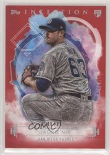 2019 Topps Inception Red 48/75 Jacob Nix #77 8k4