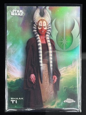 2025 Topps Chrome Star Wars Shaak TI Refractor #165