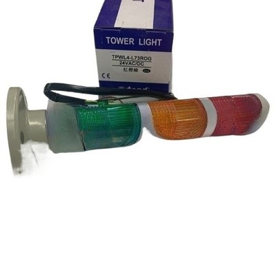 1X three color warning light TPWL4-L73ROG 24V *gi