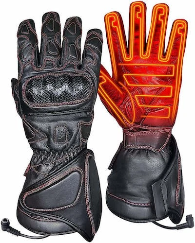 Gerbing Extreme Hard Knuckle Heated Riding Gloves