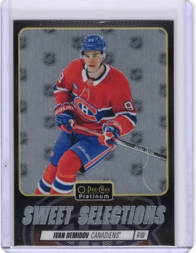 2025-26 O-PEE-CHEE PLATINUM SWEET SELECTIONS ROOKIE #SS-1 CANADIENS IVAN DEMIDOV