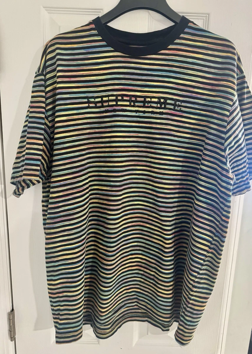 Supreme Striped T-Shirts for Men for sale | eBay