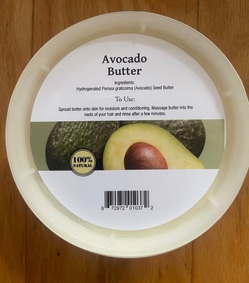 100% Natural African Avocado Butter  - 14 oz