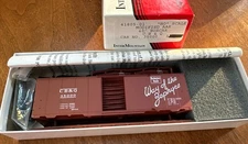 Intermountain HO Kit #41805-01 40’ Modified AAR Box Car C B & Q Script #35000 NY