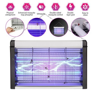 Lamp Insect Killer Mosquito Zapper Bug Pest Fly Trap Electric Indoor Light Lawn