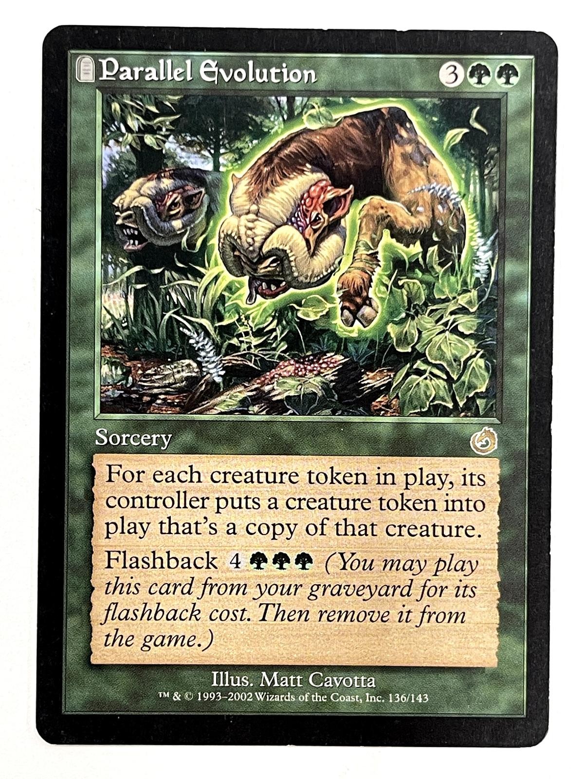Parallel Evolution 136 Rare Torment Magic: The Gathering MP