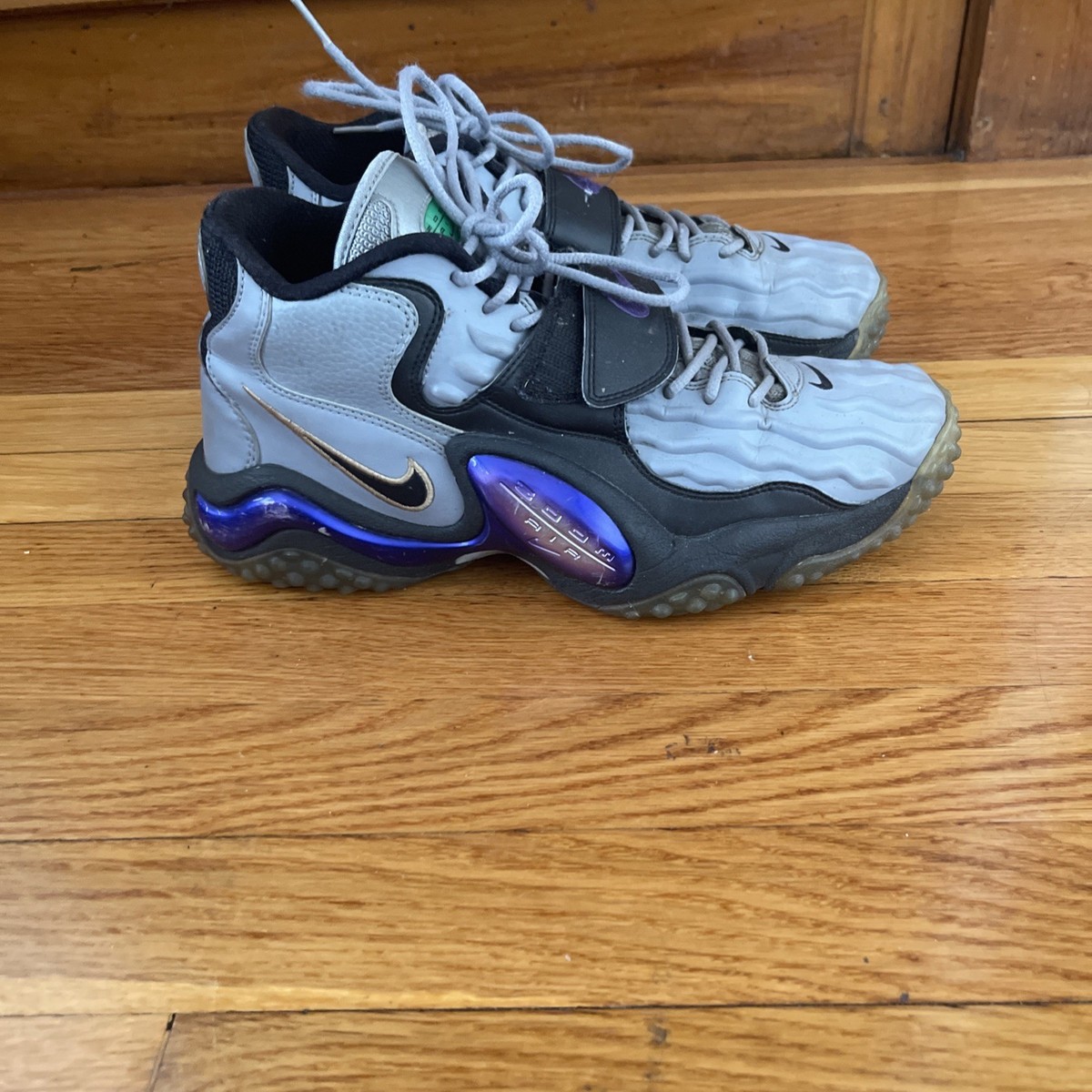 Nike Air Zoom Turf Jet 97 Grey, Black Sneakers 554989-002 Size 10