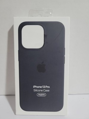 NEW Genuine Apple iPhone 13 Pro Silicone Case w/ MagSafe MM2K3ZM/A Midnight